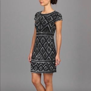 Adrianna papell beaded dress